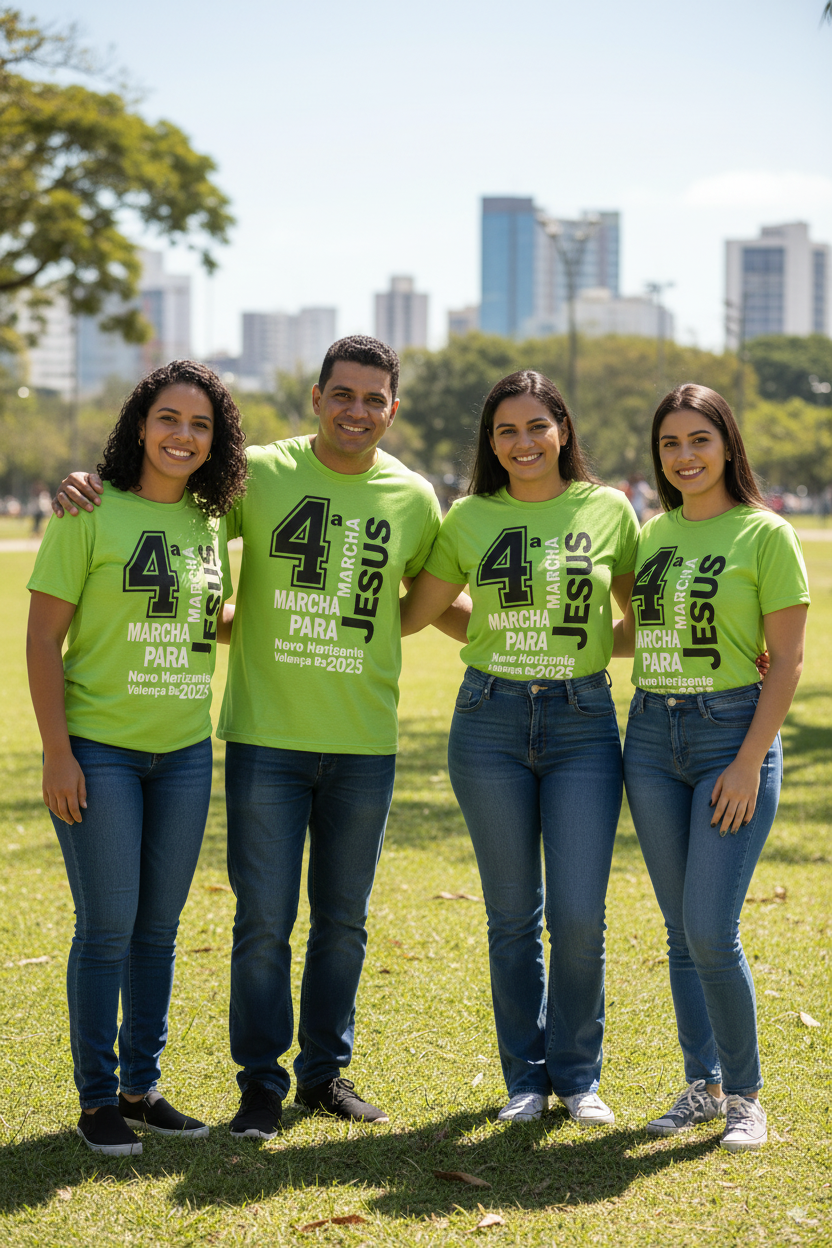 Embalagem das camisas