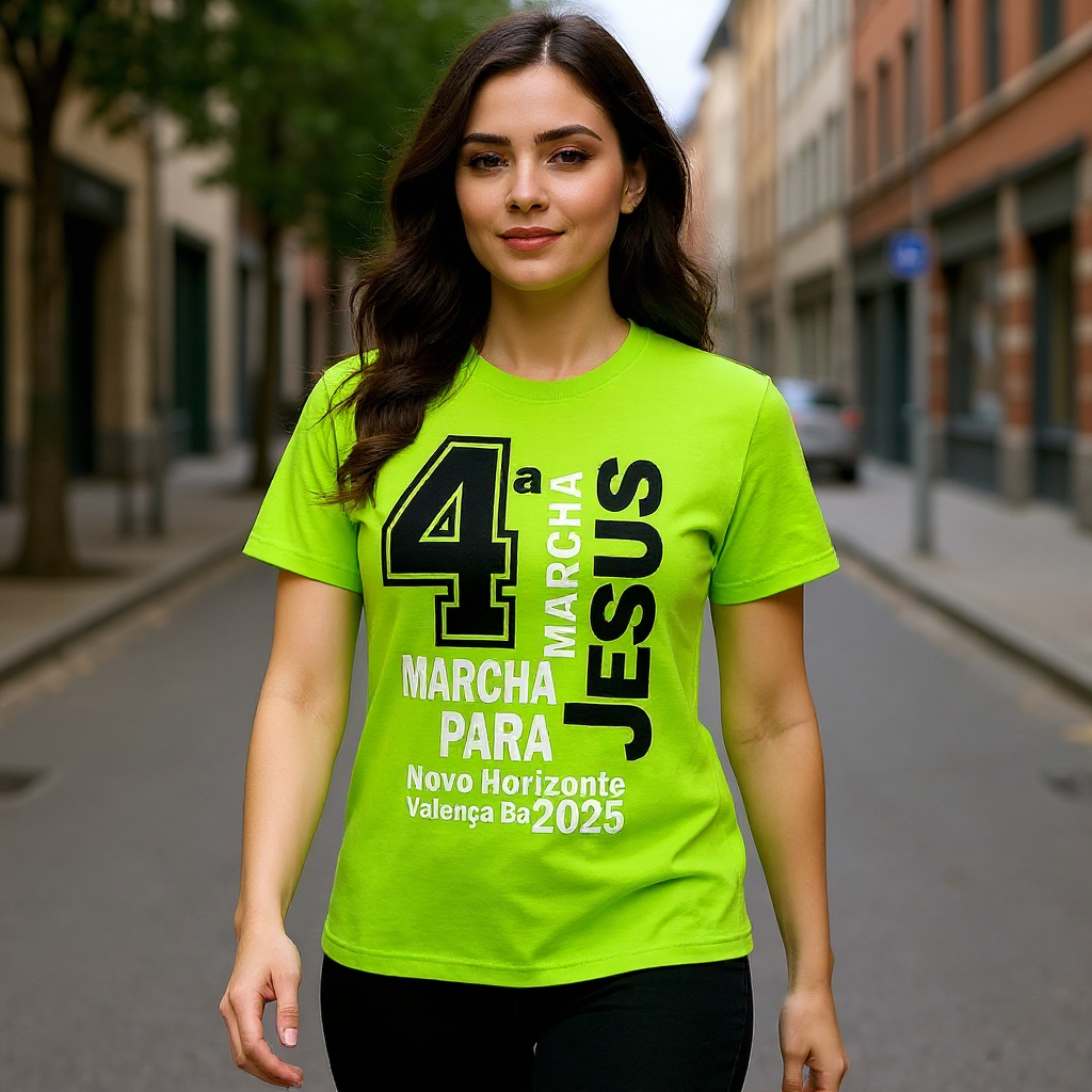 Camisa Verde - Costas